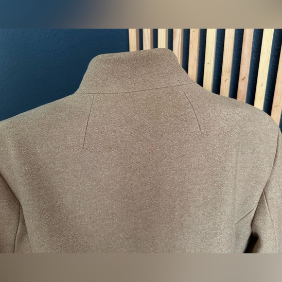 Banana Republic Wool Coat • Medium Tall • 38” Long Classic Winter Overcoat - Picture 5 of 7